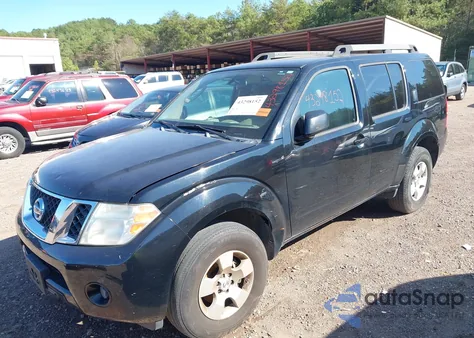 2011 Nissan Pathfinder S из США, поврежденный, VIN 5N1AR1NNXBC623207